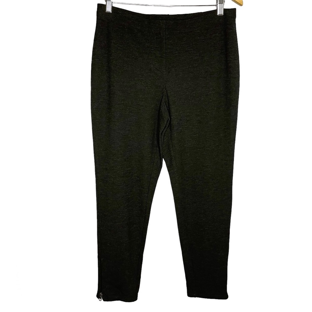 J. Jill Stretch Pull on  Pant in Charcoal Gray